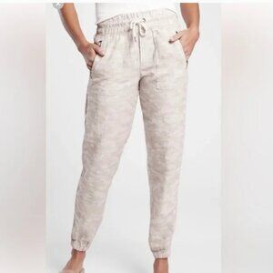 Athleta Cabo Linen/Cotton Blend Jogger Pant